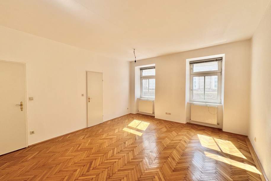 Sanierte Liegenschaft mit Fernwärme! Renovierungsbedürftiger 2-Zimmer-Altbau beim Mittersteig!, Wohnung-kauf, 295.000,€, 1050 Wien 5., Margareten