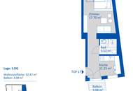 Smartes Wohnen über den Dächern! Raffiniert eingerichtet + Durchdacht bis ins Detail + Hofseitiger Balkon + Perfekte Infrastruktur und Anbindung! Jetzt zugreifen!