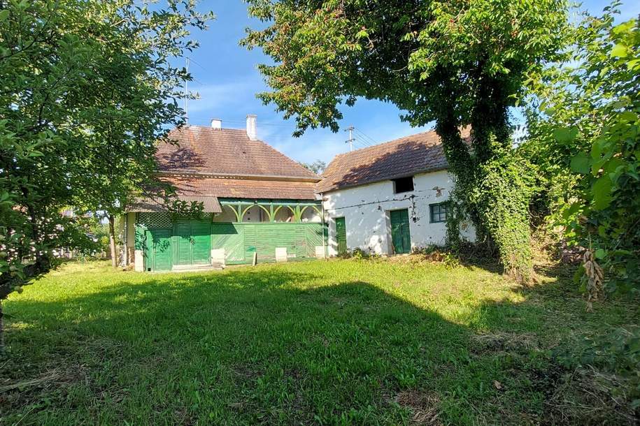 Bauernhaus samt Stadel und Garten in Deutsch-Schützen-Eisenberg, Haus-kauf, 90.000,€, 7474 Oberwart