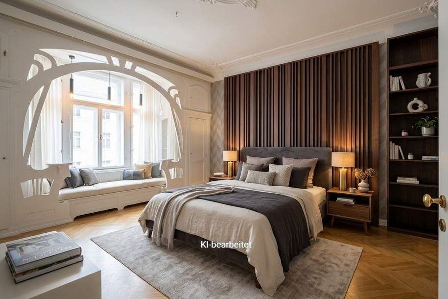Wunderschöne Altbauwohnung in zentraler Wiener Bestlage, Wohnung-miete, 2.273,06,€, 1010 Wien 1., Innere Stadt