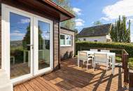 KLEINGARTENHAUS / GRUNDSTÜCK AM HACKENBERG - EIGENGRUND - GANZJÄHRIG WOHNEN - GROSSE TERRASSE UND POOL - MITTEN IM GRÜNEN