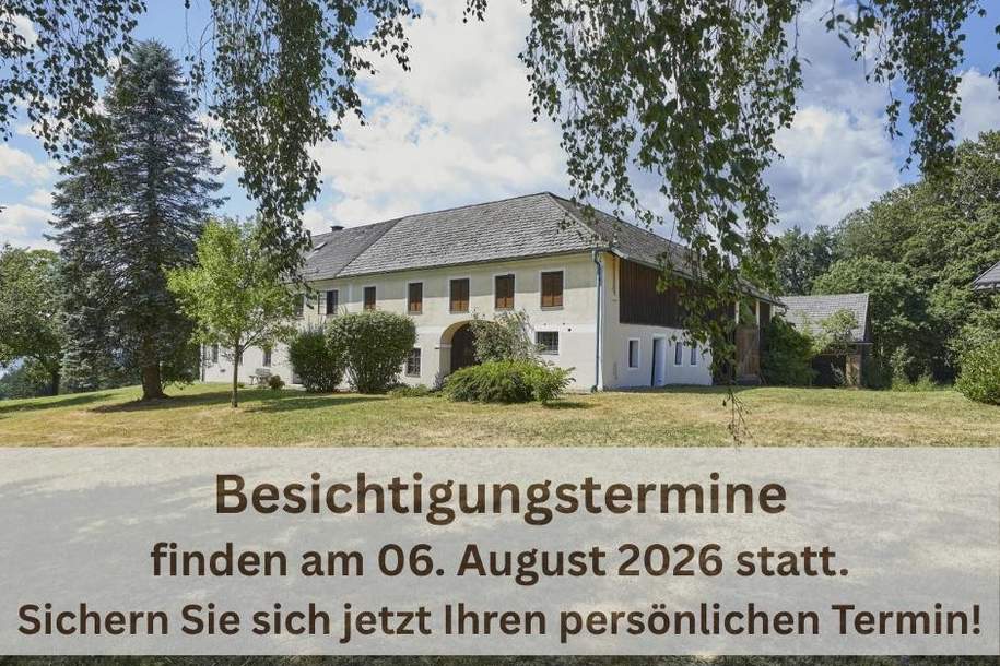 Charmantes Landhaus mit Garten, Innenhof & traumhaftem Ausblick!, Haus-kauf, 3321 Amstetten
