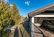 Ruhelage in Eggendorf bei Sollenau: Gepflegter Bungalow mit Wintergarten und Doppelgarage auf einer Doppelparzelle