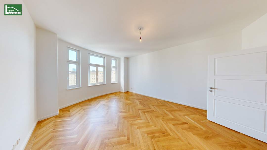 PROVISIONSFREI! Exklusive, große Stadtwohnung in Top-Lage - Nobles Wohnen auf 126m² + Loggia und hochwertiger Ausstattung!