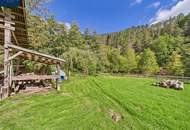 Naturnahes Anwesen im Thayatal: Pferdestall und Flusszugang in Sauggern