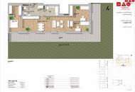 Quartier am Park: Mit modernster Technik ausgestattete Familienwohnung mit 122 m² Eigengarten + 59 m² Terrasse