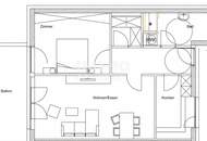 Großzügige 2- Zimmer - Wohnung mit großem Balkon in Innenhoflage | Kärntner Straße 538 Top 21