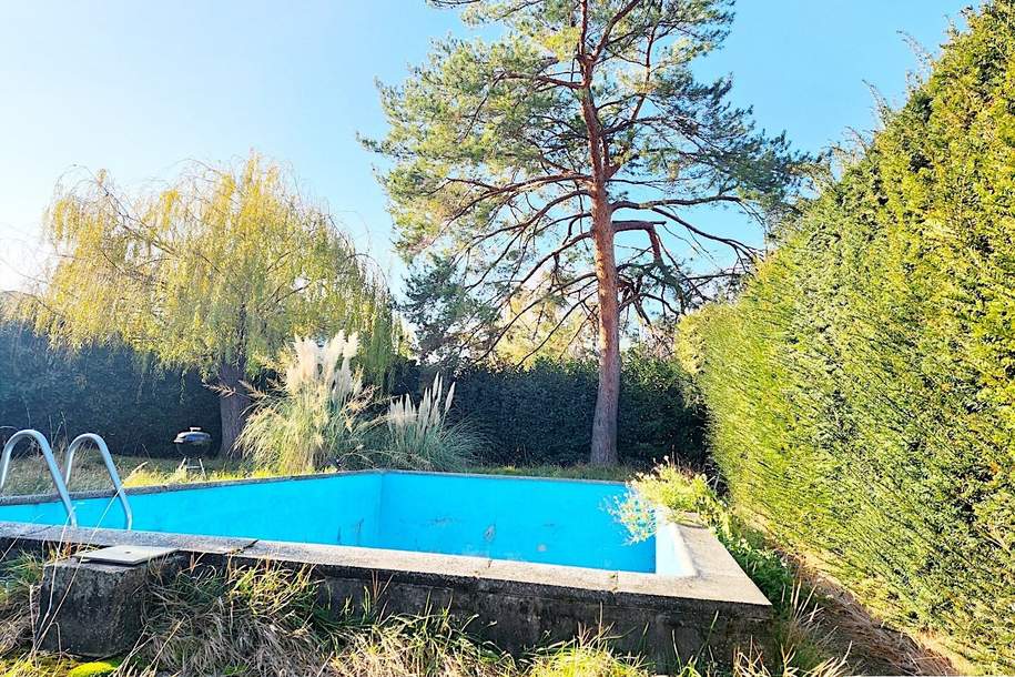 Einfamilienhaus mit großem Grundstück, 2 Eingängen, Grenze zu Wien, Haus-kauf, 650.000,€, 2380 Mödling