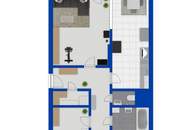 Helle 3-Zimmer Wohnung mit Stellplatz