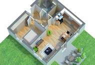 Erdgeschoßwohnung mit Gartenanteil in zentraler Lage