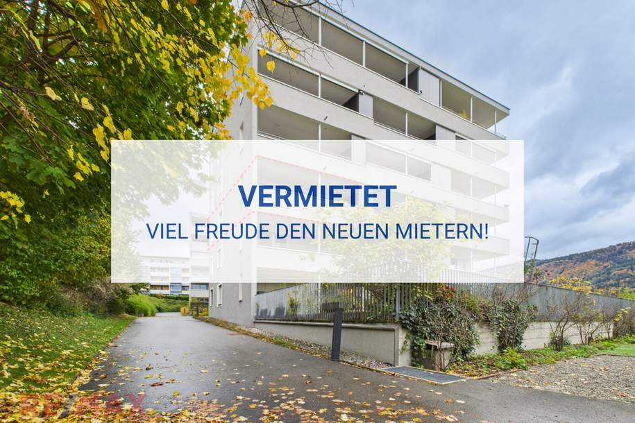 Moderne 2-Zimmer-Wohnung mit großer Terrasse und Tiefgaragenplatz, Wohnung-miete, 6900 Bregenz