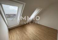 Zwei Dachterrassen, Kühlung &amp; 2 Monate mietfrei: attraktive 3-Zimmer-DG-Wohnung