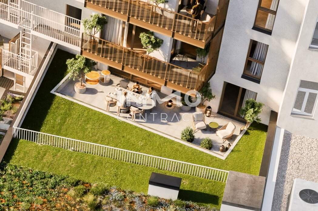 Traumhafte 4-Zimmer-Erstbezugswohnung mit Eigengarten im 1. OG