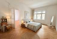 UNBEFRISTET! Repräsentative 4-Zimmer Altbauwohnung mit Loggia und Balkon Nähe The Mall!