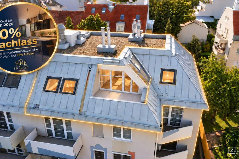 Familienhit im Dachgeschoss – großzügiges Wohnen nahe Riverside, Liesinger Bad &amp; Schloss Liesing | ZELLMANN IMMOBILIEN, Wohnung-kauf, 549.500,€, 1230 Wien 23., Liesing