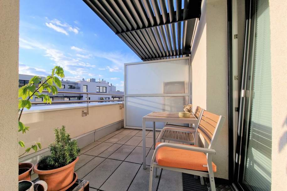 Moderne, westseitige DG-Terrassenwohnung - Nähe U4 und 5.Bezirk, Wohnung-miete, 1.425,00,€, 1120 Wien 12., Meidling