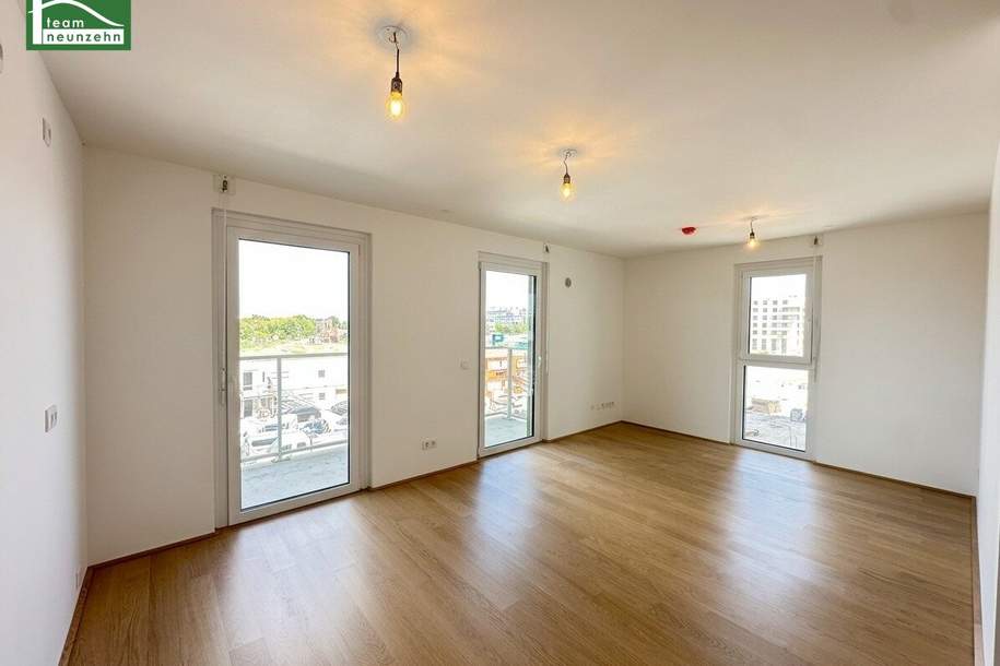 Alte Donau in Gehweite, Kagran einen Steinwurf entfernt - Erstbezug "An der Schanze" - Fertigstellung Ende 2026!, Wohnung-kauf, 418.000,€, 1210 Wien 21., Floridsdorf