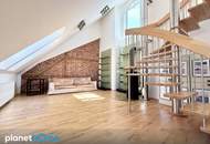 Loftartiger Charme und Panorama – moderne Dachterrassenwohnung in begehrter Meidlinger Lage