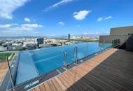 Kleine Perle im ultramodernen Wohnhaus mit Pool am Dach zu mieten // Small gem in an ultra-modern apartm. building with pool on the roof for rent //
