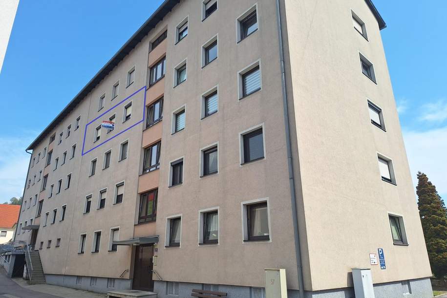 3-Zimmer Eigentumswohnung mit Balkon, Wohnung-kauf, 150.000,€, 4222 Perg