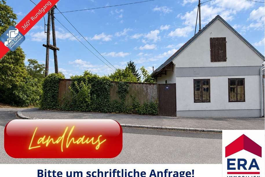 Haus mit zusätzlichem Baugrundstück, großem Dachgeschoss & Weinkeller in 2145 Hausbrunn, Haus-kauf, 137.000,€, 2145 Mistelbach