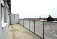 Günstige Neubauwohnung mit MEGA-SÜD-BALKON (11,77m²) nahe Akademiepark