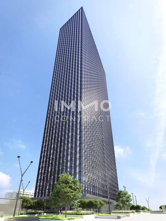 Urbanes Wohnen im Hochhaus – 2-Zimmer mit Loggia, Südausrichtung und einzigartiger Fernsicht