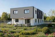 182 m² GARTENPARADIES FÜR DIE GANZE FAMILIE. WIENERBERGER-NEUBAU-HAUS . PROVISIONSFREI für den Käufer.
