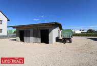 Außenlagerfläche mit Garage im Ennshafen!