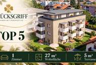 GlücksGriff - Top 5: Kleine Wohnung, großes Wohngefühl - Garconniere mit Balkon (#104605)