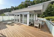 180 Grad Blick über die Hinterbrühl! 4-Zimmer DG Maisonette mit GROSSEN Sonnenterrassen und einem Garten!