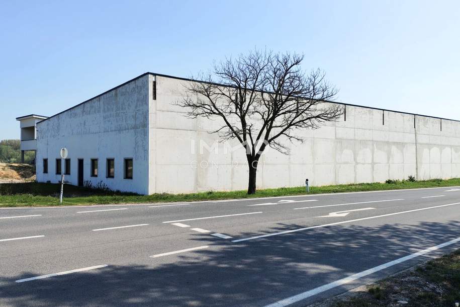 Attraktiver Standort: 1,516 m2 Halle/Lager zu mieten, Gewerbeobjekt-miete, 9.854,00,€, 2474 Neusiedl am See