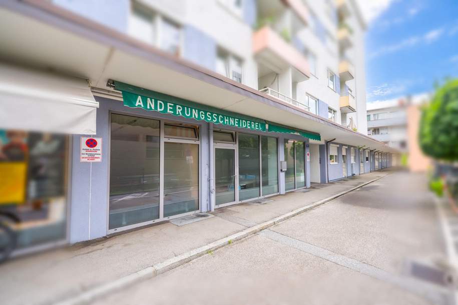 Helle Geschäftsfläche mit großer Auslage in Salzburg-Parsch < 4% Rendite, Gewerbeobjekt-kauf, 199.800,€, 5020 Salzburg(Stadt)