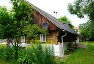 Altes Stein-Holzblockhaus mit großem Garten in idyllischer Lage - perfekt für Naturliebhaber und Golfer!