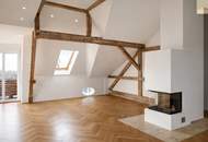 Exklusive Dachgeschoßwohnung mit Galerie, Terrassen und Blick zum Anninger