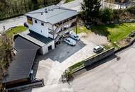 PREISUPDATE – Vielseitige Gewerbeimmobilie mit Verkauf, Büro, Lager &amp; Wohnen in Bad Ischl