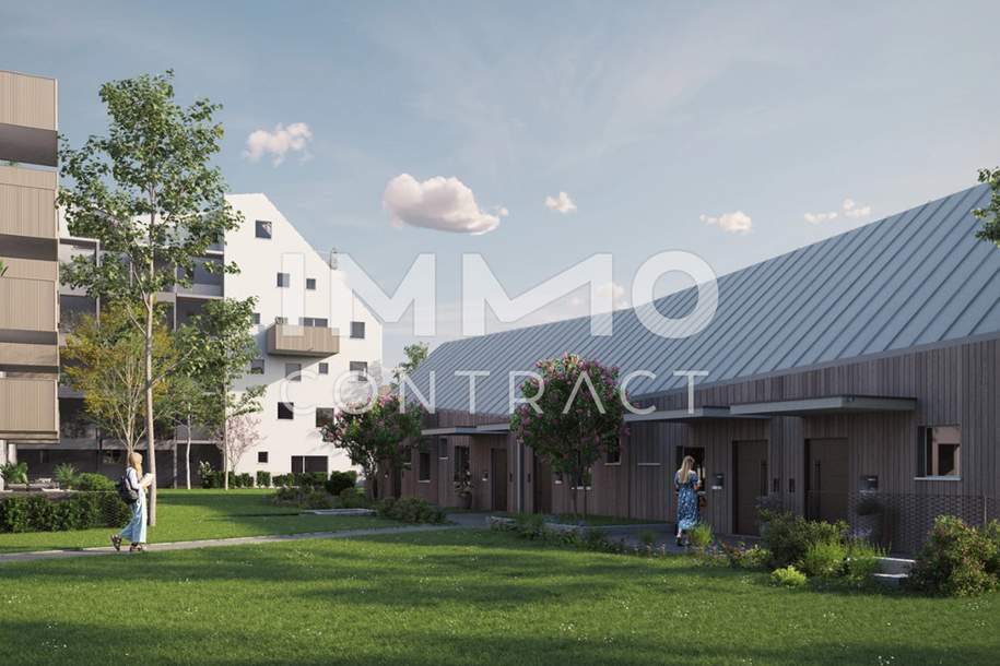 Architektonisches Highlight - 3 Zimmer Wohnung mit Garten - provisionsfrei!, Wohnung-kauf, 315.000,€, 4020 Linz(Stadt)