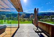 Haus mit zwei Wohnungen auf ca. 820 m² Traumgrundstück mit Berg & Flussblick