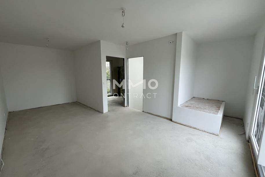 Modernes Reihenhaus Erstbezug 4 Zimmer, 2 Balkone, Terrasse, Parkplatz in Korneuburg!, Haus-legalform.mietkauf, 2.309,€, 2100 Korneuburg