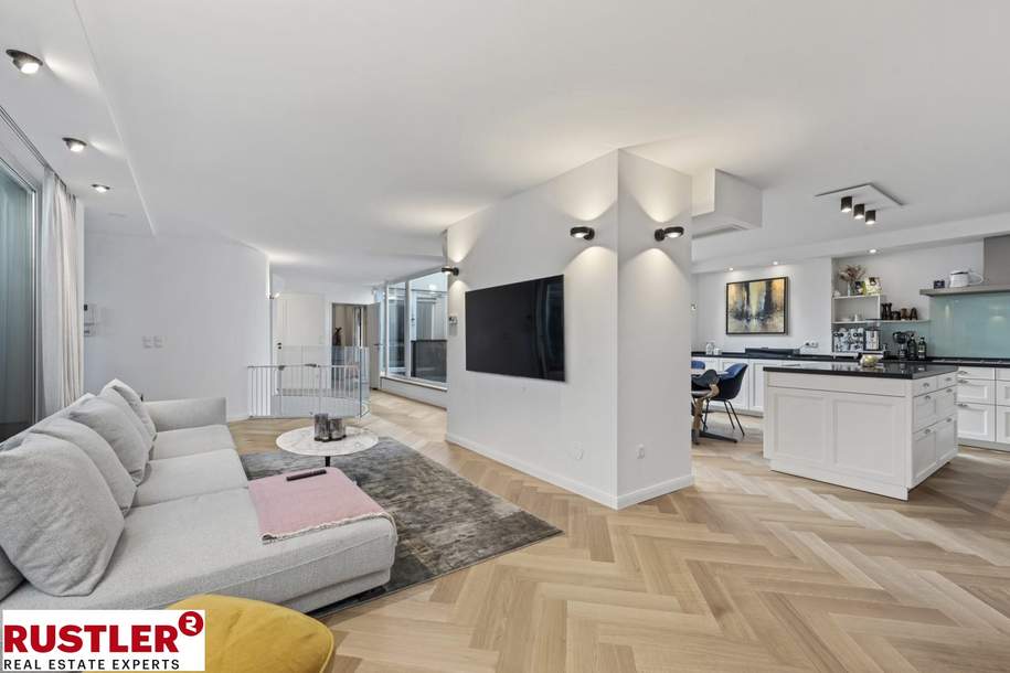 Wohnen auf höchstem Niveau - 4-Zimmer-Luxuswohnung im Herzen Wiens - Unikat am Naschmarkt, Wohnung-kauf, 1.790.000,€, 1060 Wien 6., Mariahilf