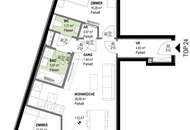ERSTBEZUG | 4. OG | 3-Zimmer Neubau mit Loggia | Fernwärme | Fassadenbegrünung | TG-Stellplatz optional | Nachhaltiges Wohnbauprojekt