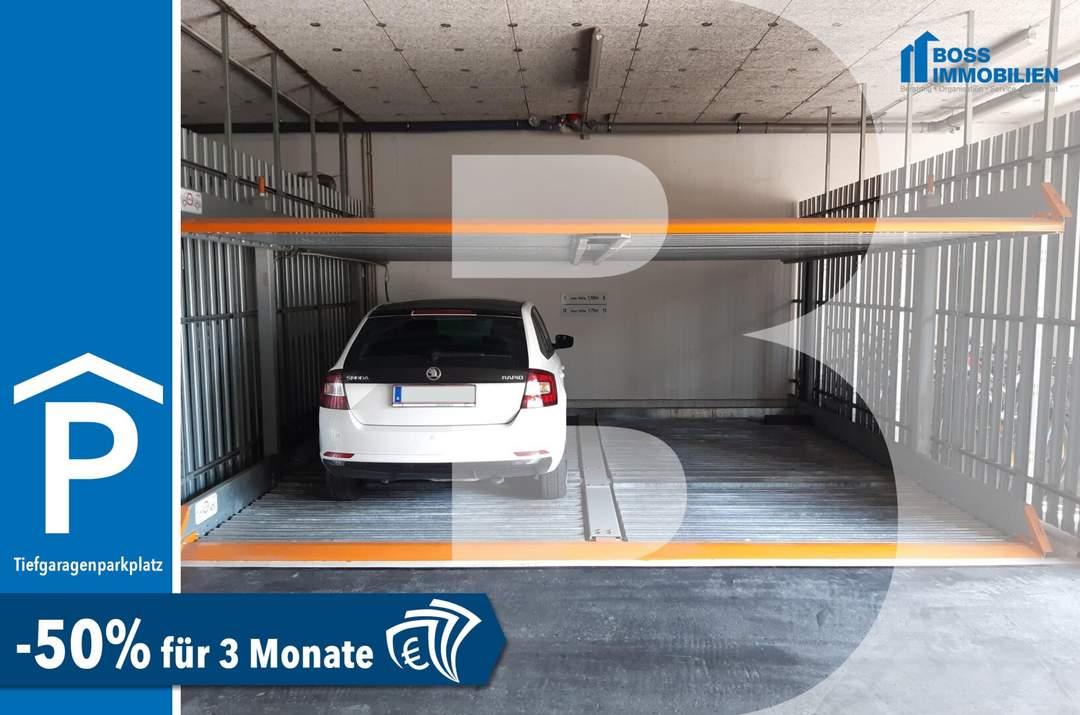AKTION: -50% für 3 Monate! Stapelparkplätze | Hamerlingstraße 11, 4020 Linz