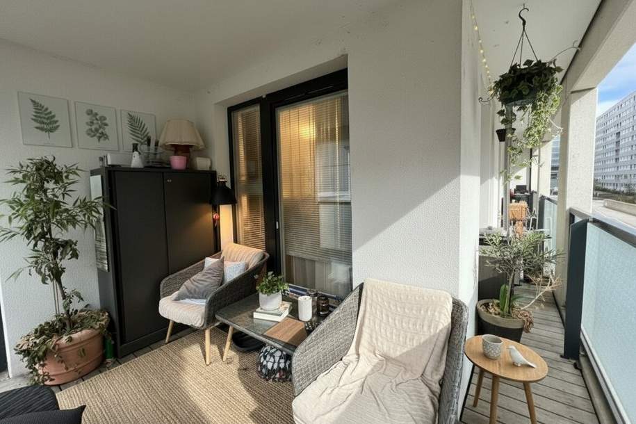 DC-Living! Fitnessraum, Sauna - Moderne 3-Zimmerwohnung mit Terrasse!, Wohnung-legalform.mietkauf, 620.000,€, 1220 Wien 22., Donaustadt