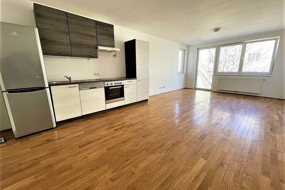 LORYSTRASSE, U3-Nähe, 61 m2 Neubau mit 45 m2 Terrasse, 2 Zimmer, Einbauküche, Wannenbad, Garage möglich, 3. Liftstock, Wohnung-kauf, 295.000,€, 1110 Wien 11., Simmering