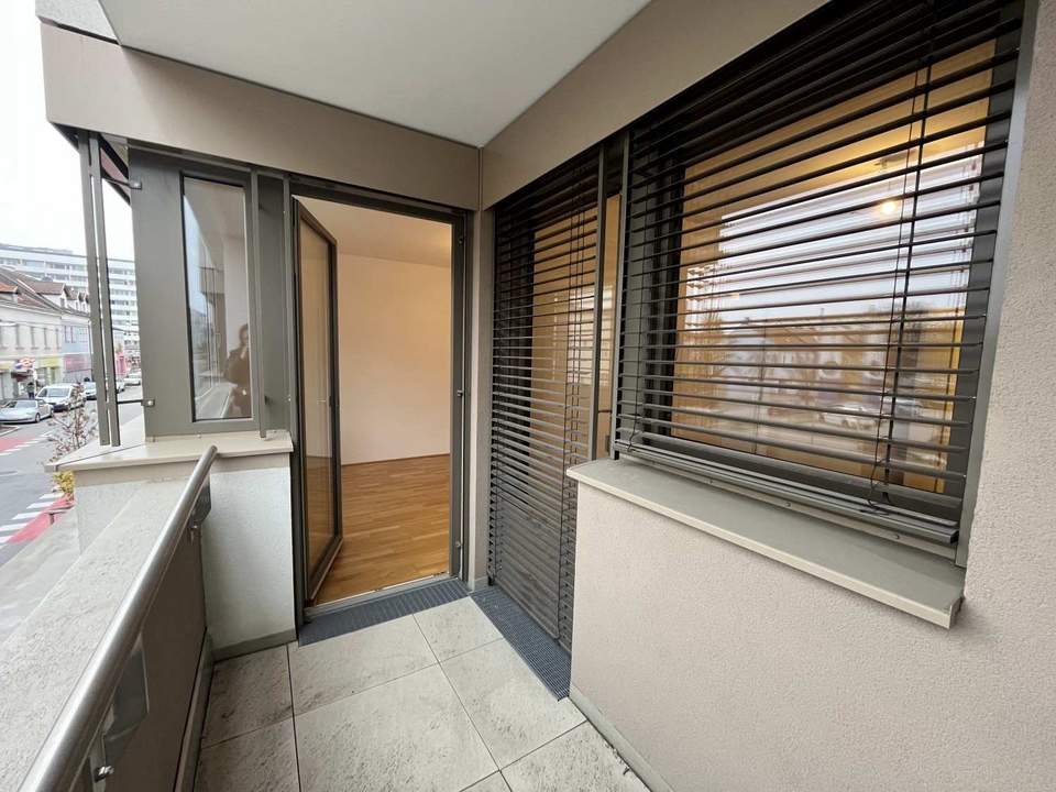 Neubauwohnung mit 2 Zimmern und Loggia - im Zentrum von St. Pölten!
