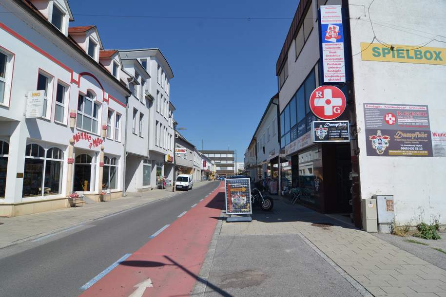 GESCHÄFTSLOKAL IM ZENTRUM, Gewerbeobjekt-miete, 4.272,00,€, 7350 Oberpullendorf