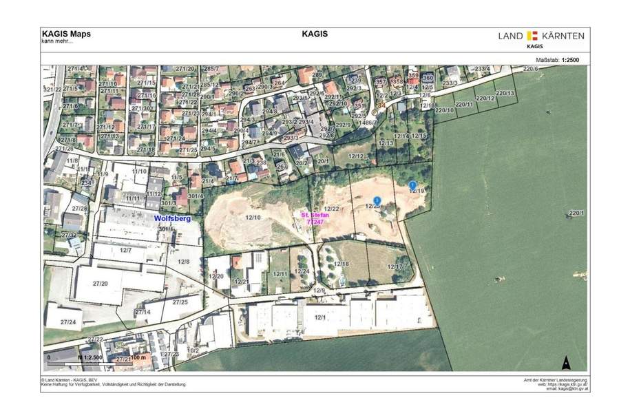 Perfektes Gewerbegrundstück am Gewerbepark in St. Stefan, Grund und Boden-kauf, 556.000,€, 9400 Wolfsberg