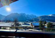 Blick in die Berge: 3 Zimmer-Dachgeschoss-Wohnung mit Balkon