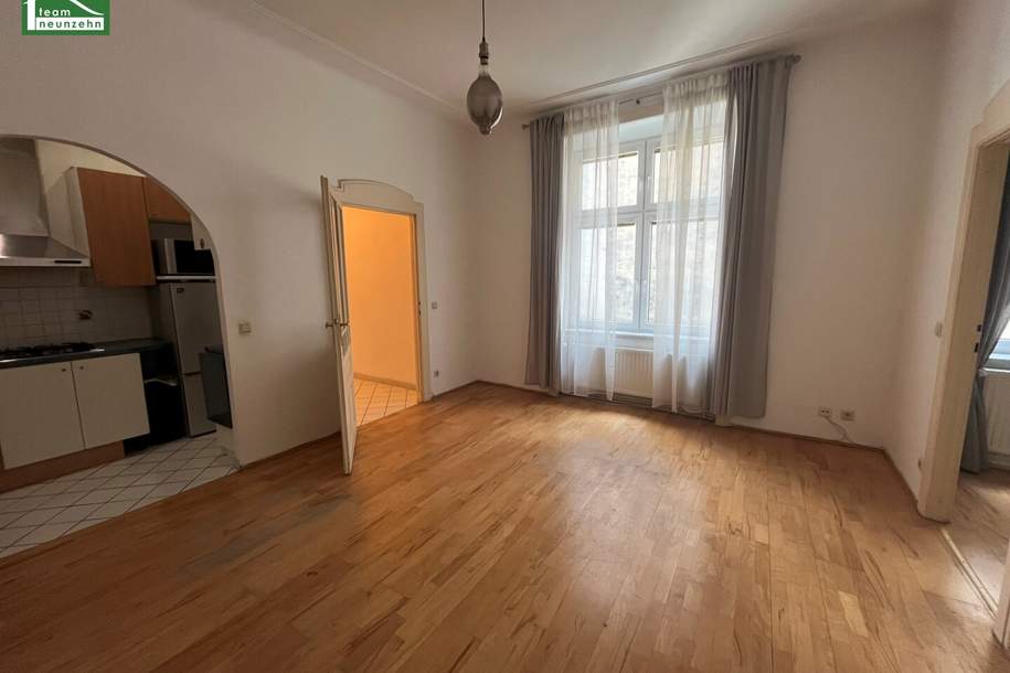 BEI DER ECKE NEUBAUGASSE! LEISTBARE GEBRAUCHTWOHNUNG IN HOFRUHELAGE! SCHÖNES ALTBAUHAUS! SEHR ZENTRAL! Für Eigennutzer aber auch Anleger., Wohnung-kauf, 285.000,€, 1070 Wien 7., Neubau