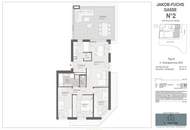 JF2 - Moderne Erstbezugswohnung, 4 Zimmer, Dachterrasse in Brunn/Gebirge